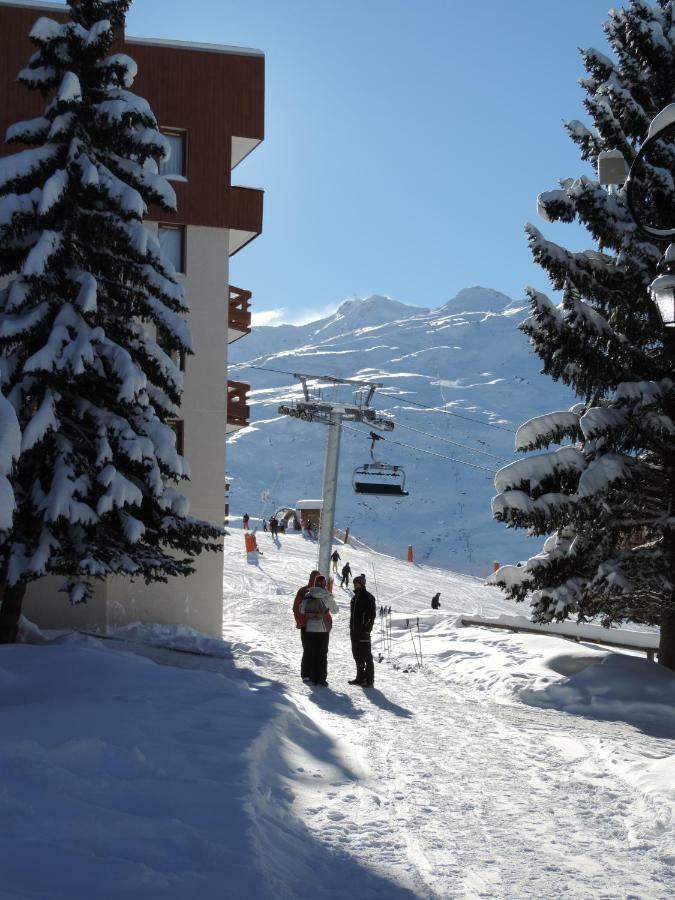 Appartement Les Menuires - 4 Personnes A 20 M Des Pistes Saint-Martin-de-Belleville Luaran gambar